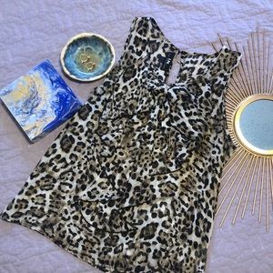 Leopard print shell